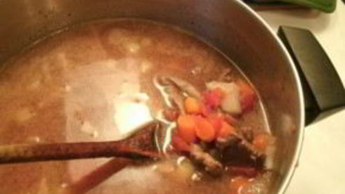 суп из конины