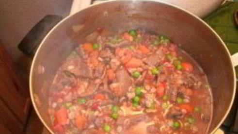 суп из конины