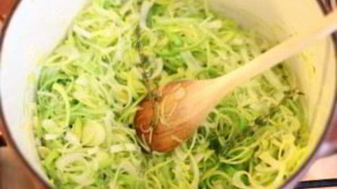 суп из лука-порея