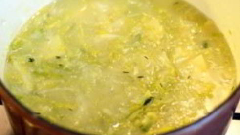 суп из лука-порея