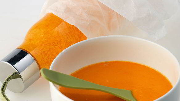 Рецепт Супа из сладкого перца с имбирем