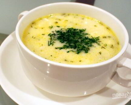 Суп из сырков