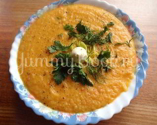 Ароматный овощной суп-пюре