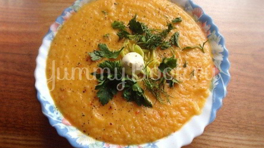 Рецепт ароматного овощной суп-пюре