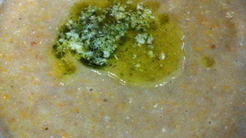 чечевичный суп-пюре