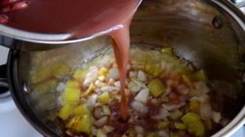 фасолевый суп-пюре