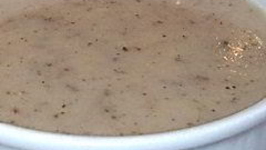 Рецепт французского грибного супа-пюре