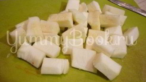 кабачковый суп-пюре из запеченных овощей