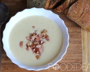 Картофельный суп-пюре с сыром