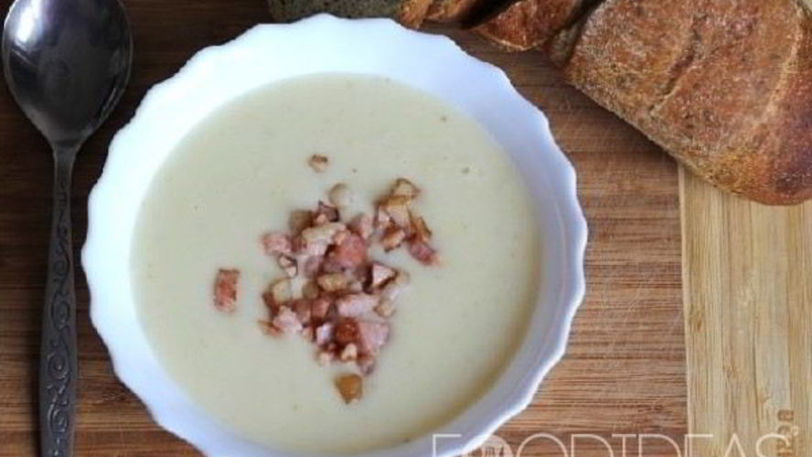 Рецепт картофельного супа-пюре с сыром