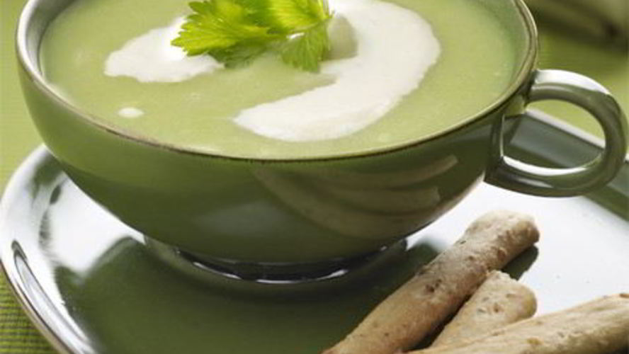 Рецепт летнего супа-пюре из сельдерея