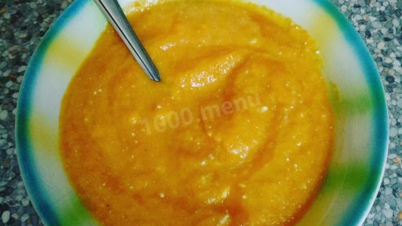 Рецепт Морковна-тыквенного суп-пюре