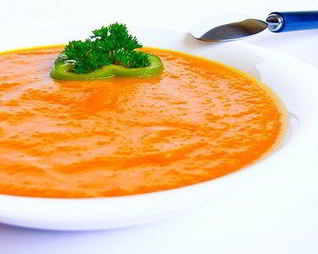 Нежный суп-пюре из тыквы