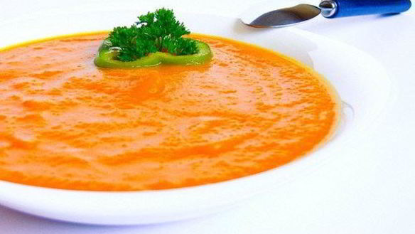Рецепт Нежного супа-пюре из тыквы