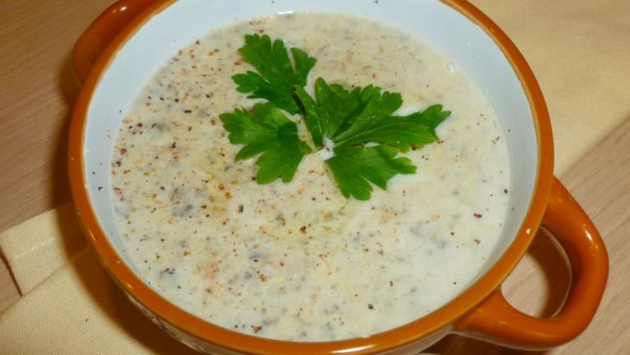 Рецепт овощного супа-пюре с шампиньонами