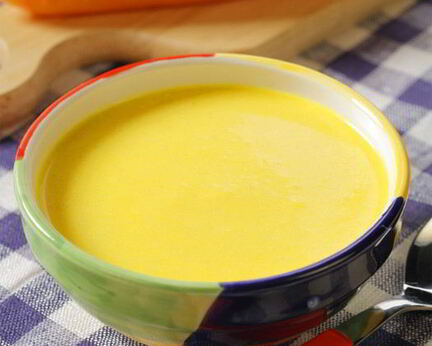 Овощной суп-пюре с сыром