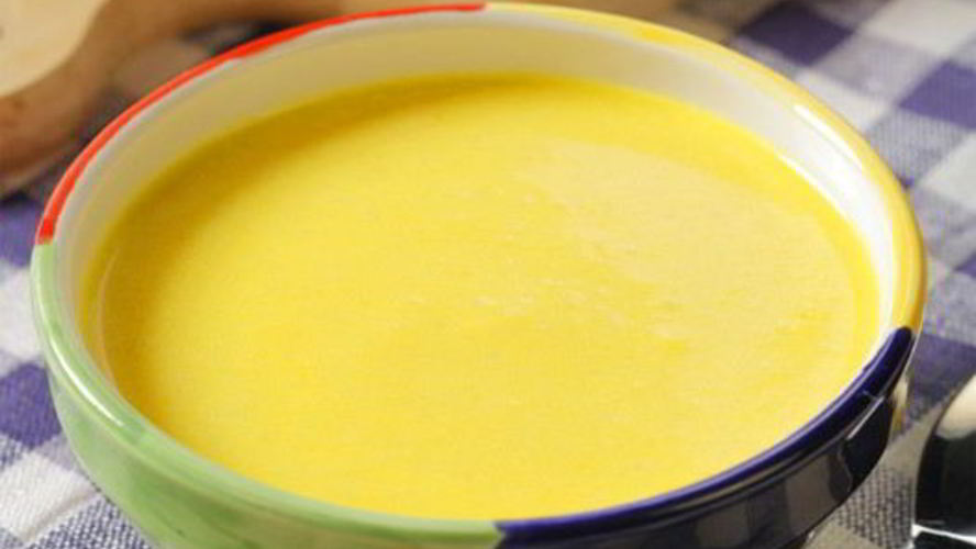 Рецепт овощного супа-пюре с сыром