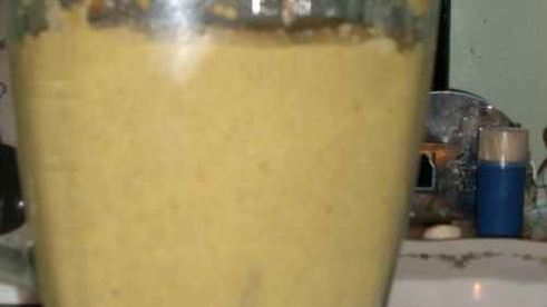 суп-пюре грибной с беконом