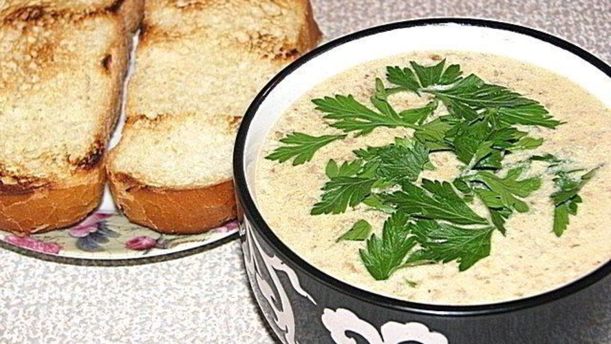 Рецепт супа-пюре из белых грибов в блендере