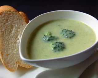 Суп-пюре из брокколи