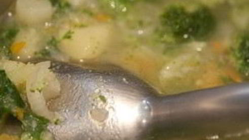 суп-пюре из брокколи