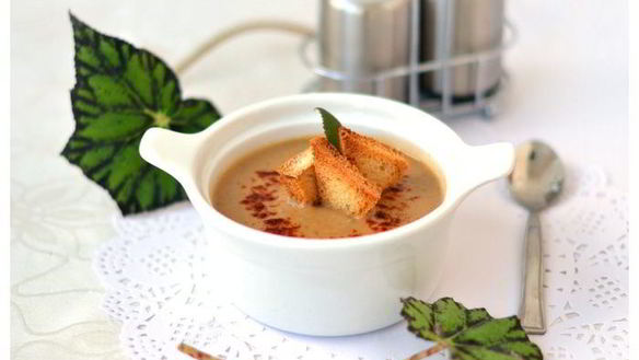 Рецепт Супа-пюре из чечевицы и золотистых овощей