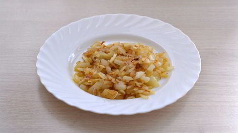 суп-пюре из чечевицы и золотистых овощей