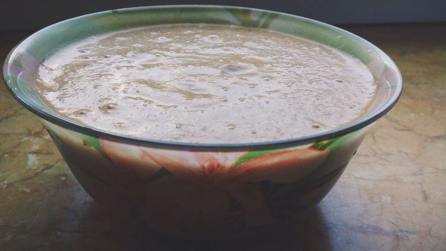 Рецепт супа-пюре из чечевицы с помидорами и копченым сыром