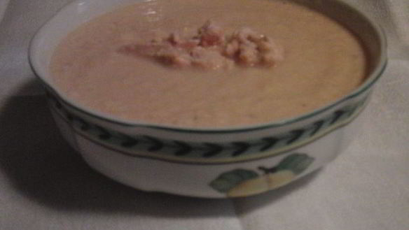 Рецепт Супа-пюре из красной рыбки