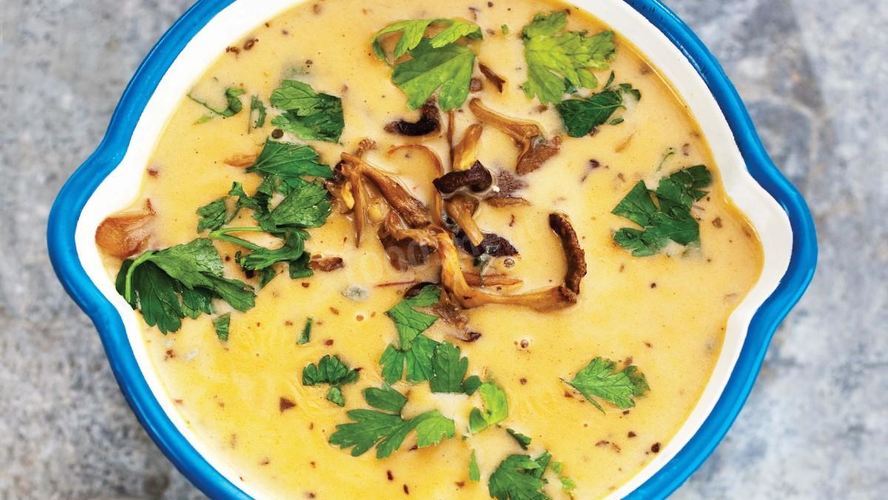 Рецепт супа пюре из лисичек