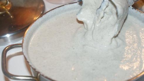 суп-пюре из шампиньонов