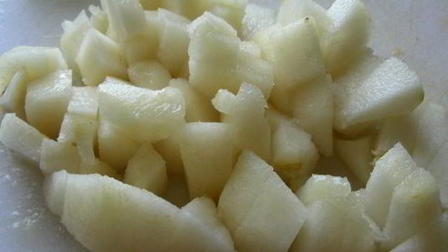 суп-пюре из сладкого картофеля, пастернака и груши