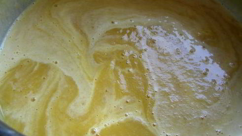 суп-пюре из сладкого картофеля, пастернака и груши