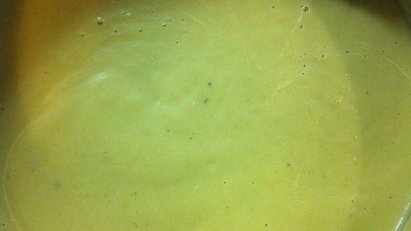 Рецепт Супа-пюре из цветной капусты, брокколи и сыра фета