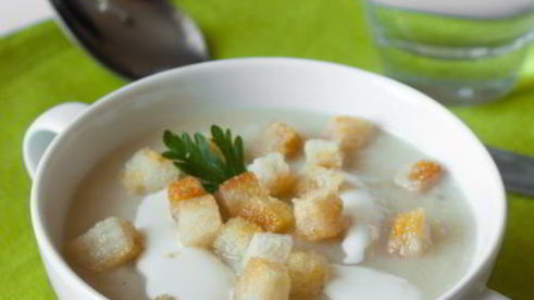 суп-пюре из цветной капусты