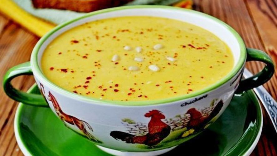 Рецепт супа-пюре из тыквы с тахиной