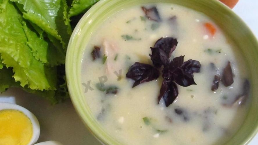 Рецепт супа пюре на курином бульоне из шампиньонов