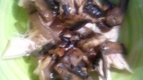 суп пюре на курином бульоне из шампиньонов