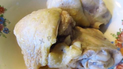 суп пюре на курином бульоне из шампиньонов