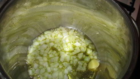 суп-пюре с цукини и грибами