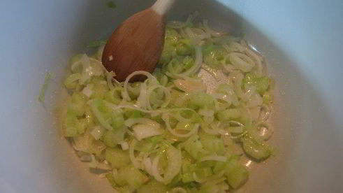 суп-пюре с тыквой на бульоне из сухих белых грибов