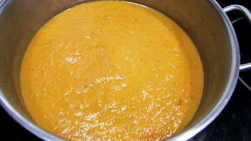 суп-пюре тыквенный