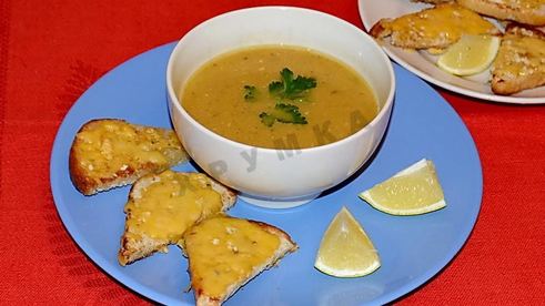 турецкий чечевичный суп пюре