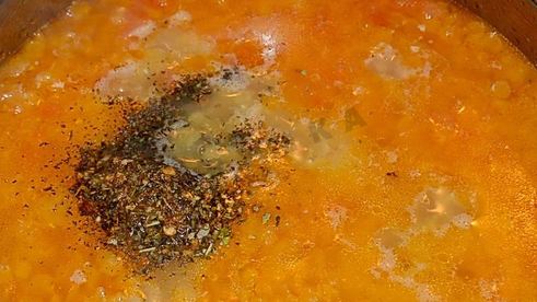 турецкий чечевичный суп пюре