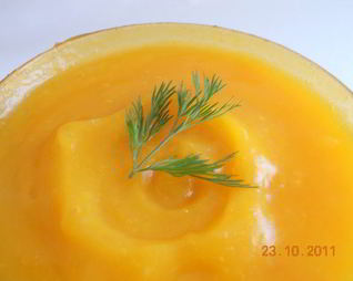 Тыквенный суп-пюре для самых маленьких