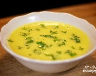 Тыквенный суп-пюре с рисом