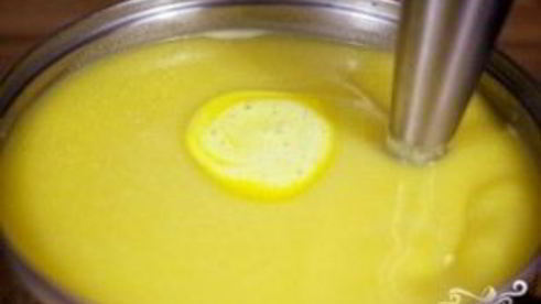 тыквенный суп-пюре с рисом