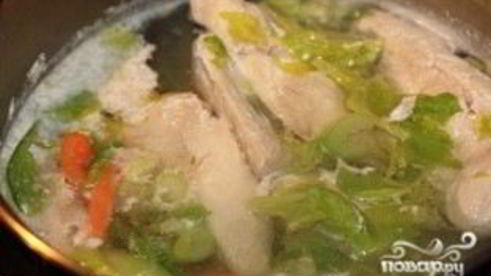 суп рисовый с картофелем