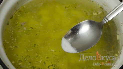 суп с фрикадельками