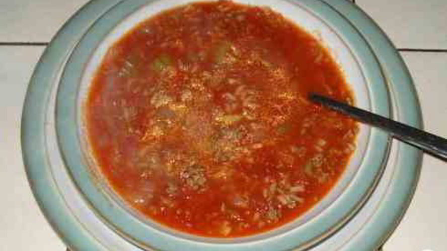 Рецепт супа с говядиной и помидорами